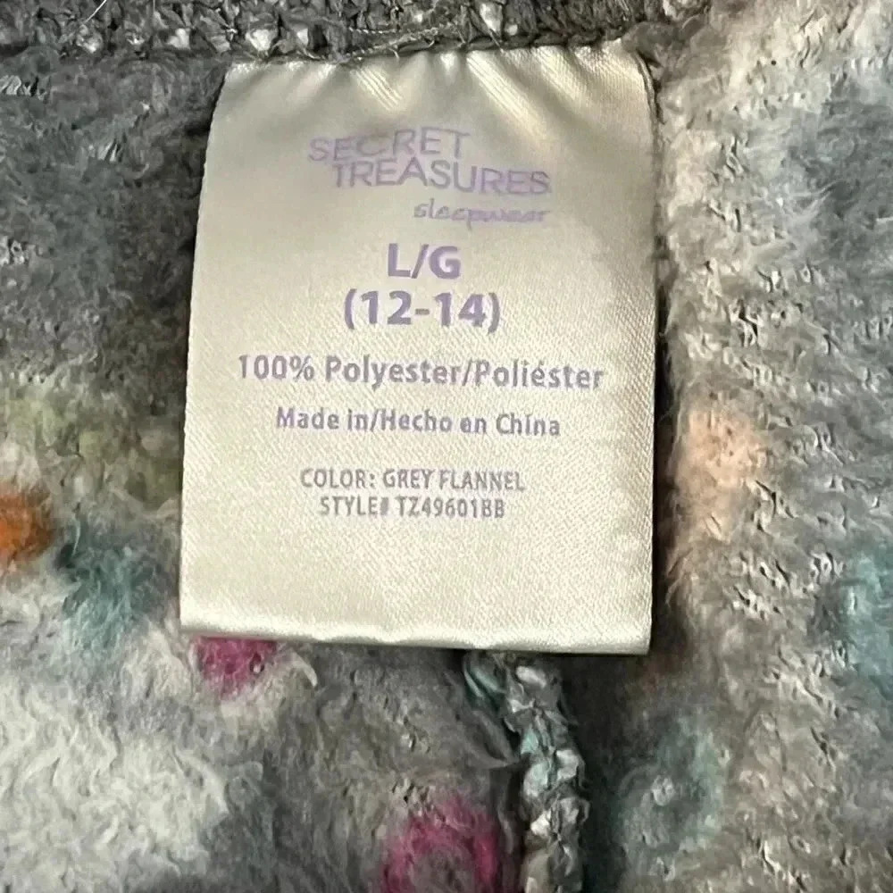Coffee themed Women’s fuzzy sleep pants size L EUC super soft!! - Picture 5 of 5